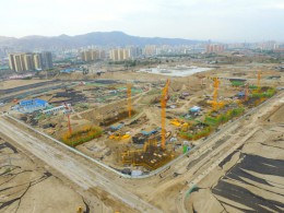 蘭州恒大山水城項目D、E地塊土石方工程施工